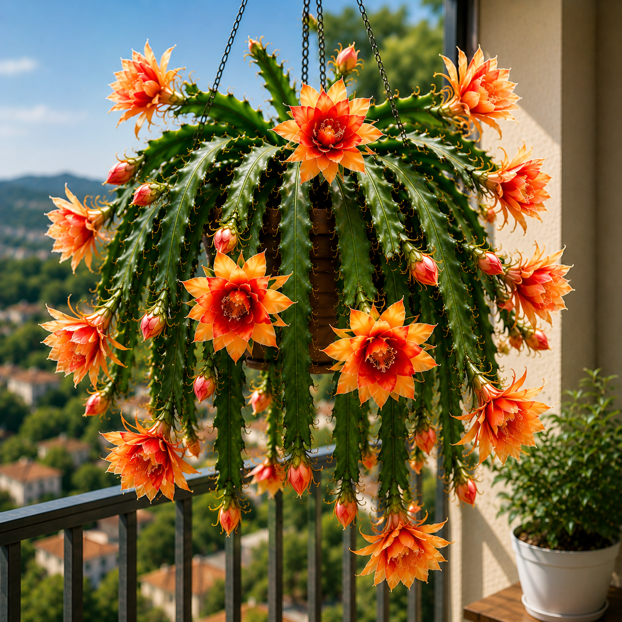 💫 Redki kaktus orhideje Epiphyllum 🌸 Redka roža, ki jo vsi občudujejo-SI