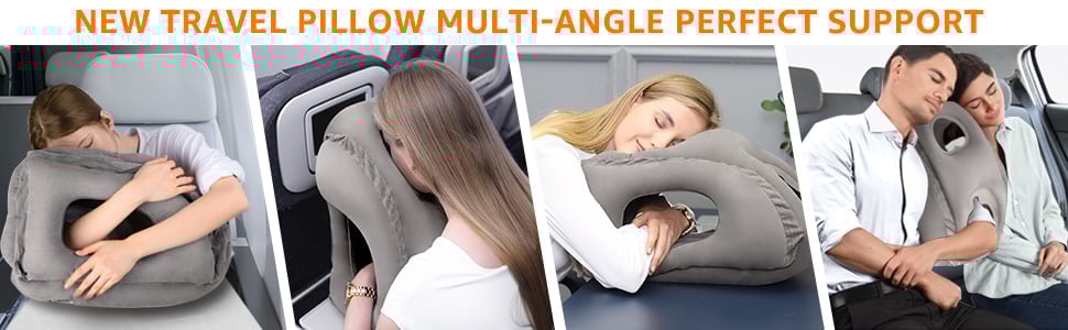 Надуваема пътна възглавница Leosporr