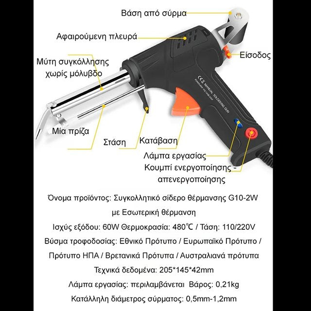 🔥Μέχρι εξαντλήσεως των αποθεμάτων 50% ΕΚΠΤΩΣΗ!🎉 Κιτ κολλητήρι-GR