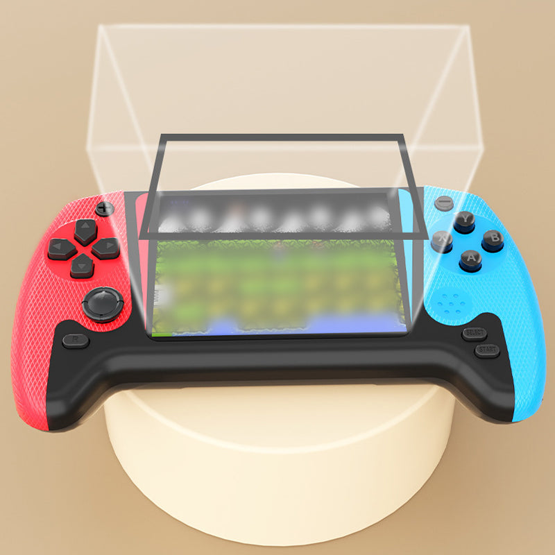 🎮 Преносима, класическа игрова конзола с голям екран