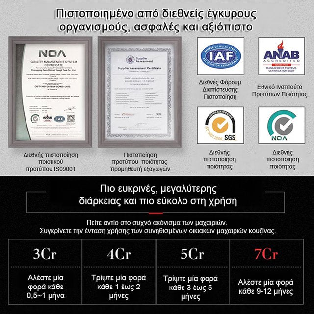 Μια κοπή που αφαιρεί το κόκαλο! Γερμανικό μαχαίρι αποκόλλησης για εύκολη αφαίρεση των οστών.-GR