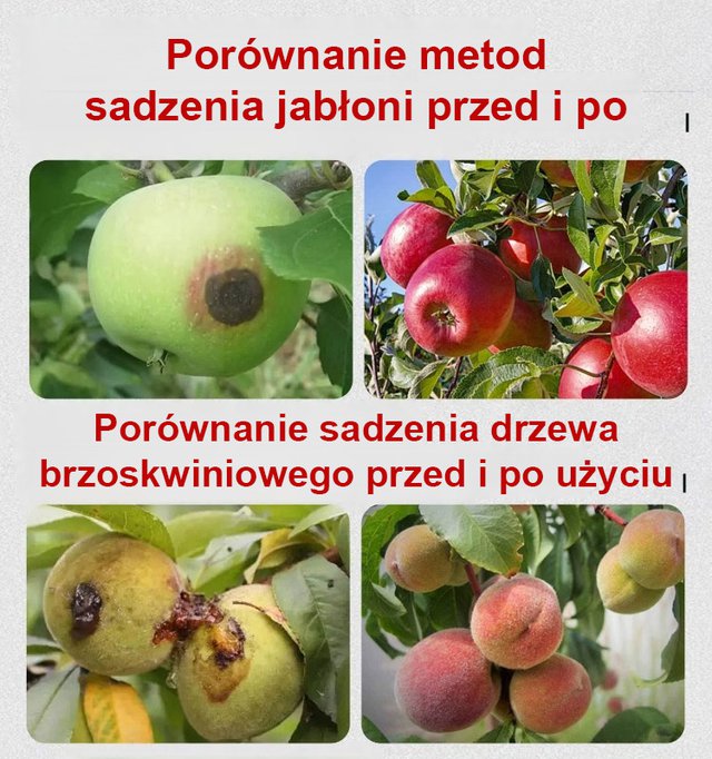 Skuteczna ochrona roślin i drzew owocowych — jedno opakowanie wystarcza na aż 1000 litrów wody