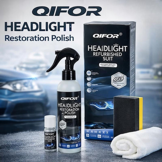 🚘 Komplet za obnovo leč žarometov – obnovite jasnost motnim in rumenim lečam žarometov 💡-SI