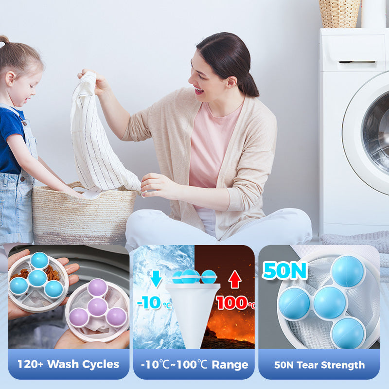 🧼 Plavajoča mrežica za dlake 🌀 Učinkovito lovi dlake in kosme, večkratna uporaba, ščiti pralni stroj in odtoke. 🚿✨🥳 Prodano več kot 500.000 kosov! 🥳-SI