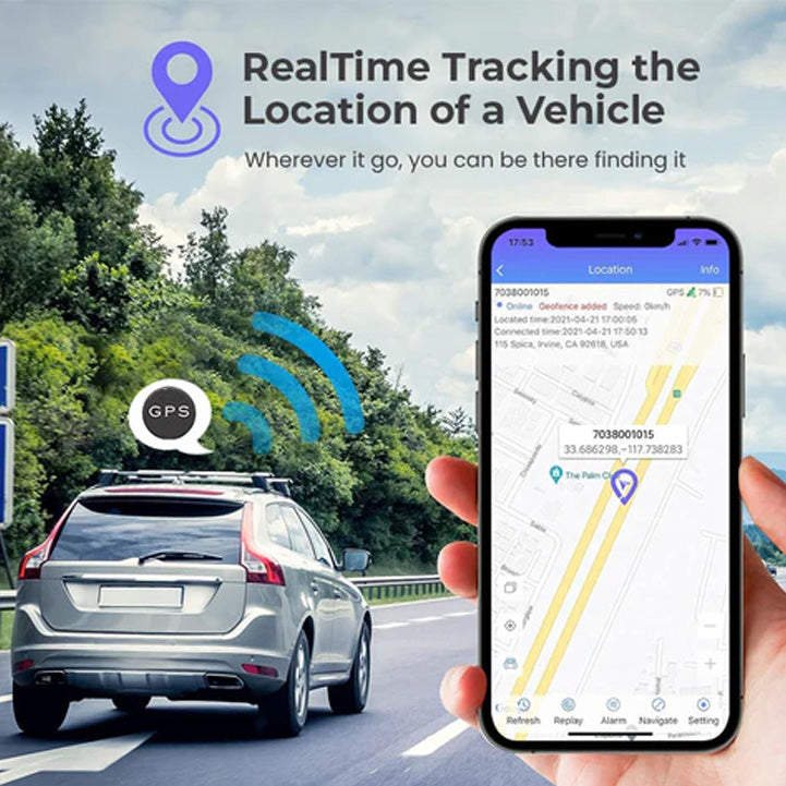 Atnaujintas 2026 m.✨ „Lyseemin™ EasyFind“ mini magnetinis GPS lokatorius-LT