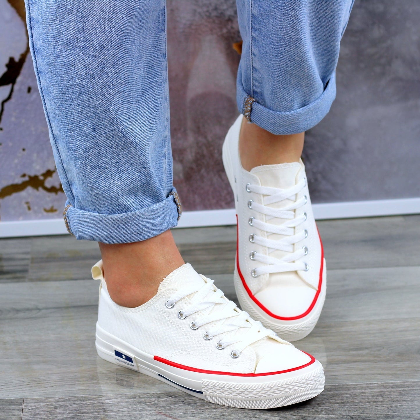 БЕЛИ ГЛАДКИ ТЕКСТИЛНИ ДАМСКИ КЕСОВЕ FASHION