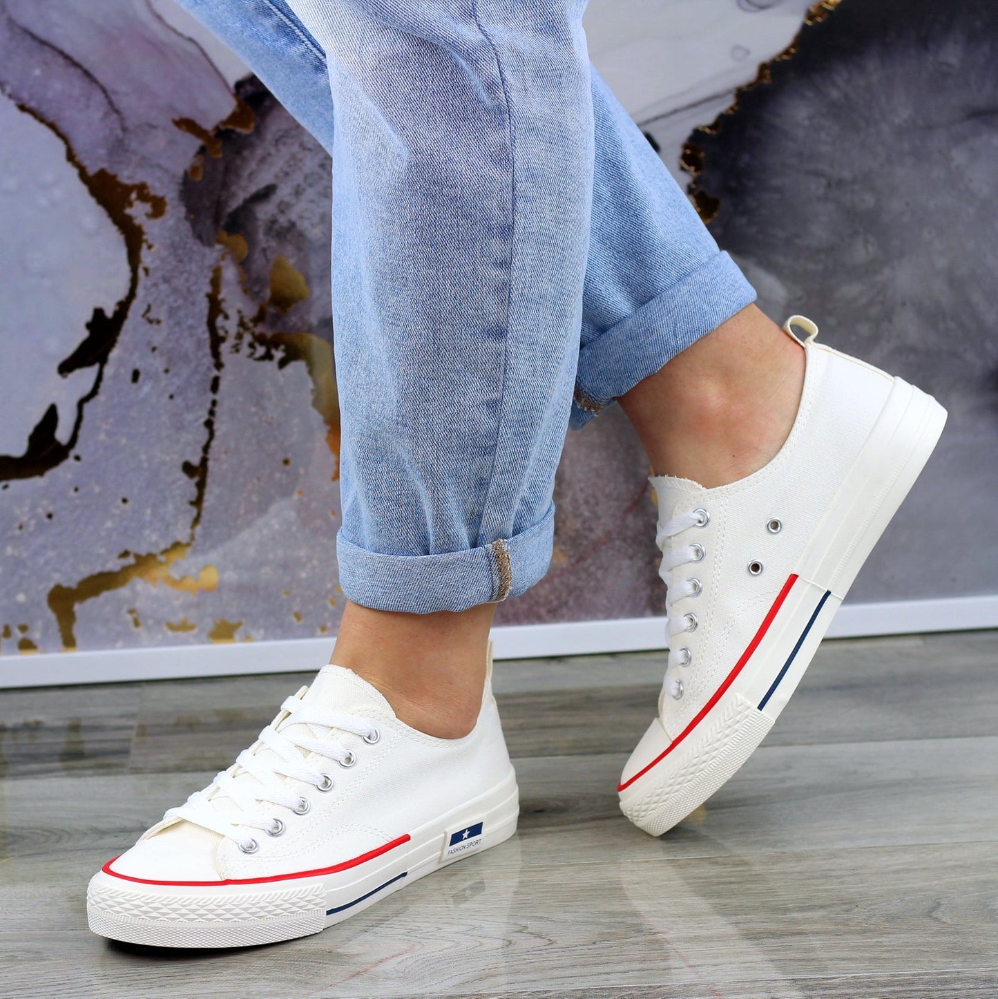 БЕЛИ ГЛАДКИ ТЕКСТИЛНИ ДАМСКИ КЕСОВЕ FASHION
