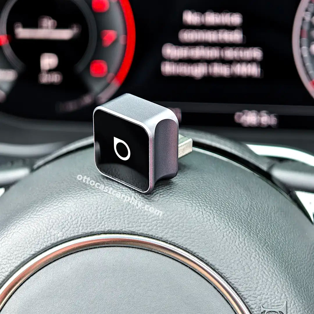 Безжичен CarPlay Android Auto адаптер Ottocast Mini 3.0 Ultra Cube
