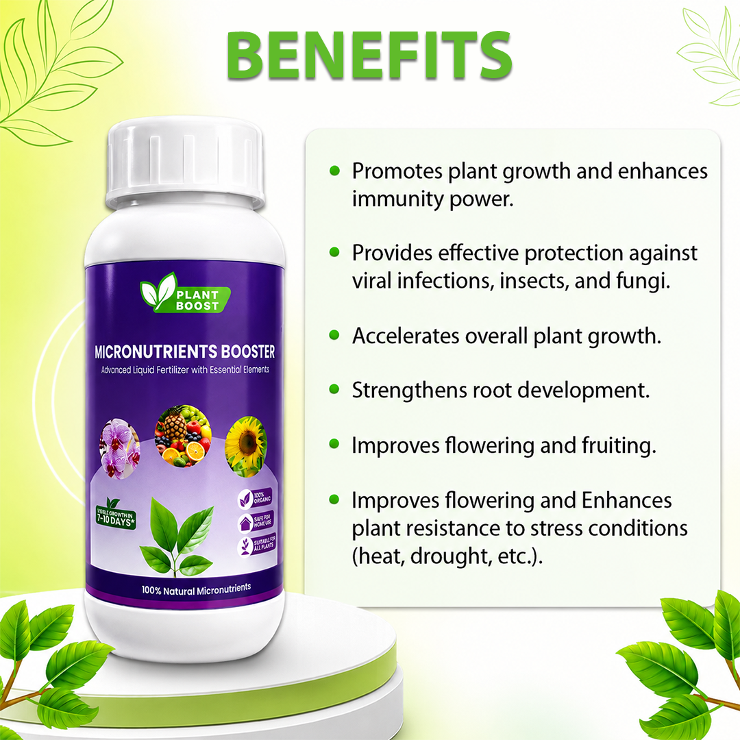 „Plant Boost“ mikroelementų stipriklis-LT