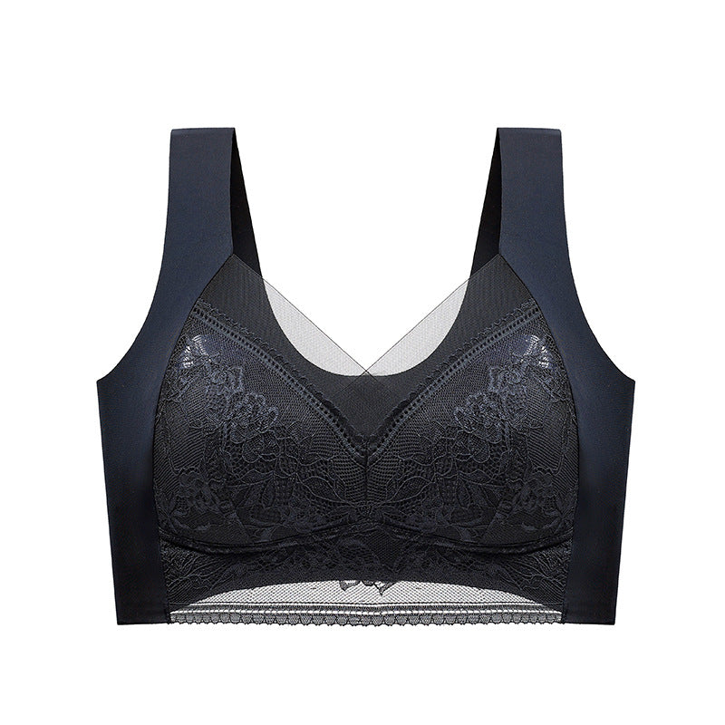 👙Sujetador de encaje de mujer súper cómodo y suave sin aro de acero【✨1 + 1 gratis】-ES