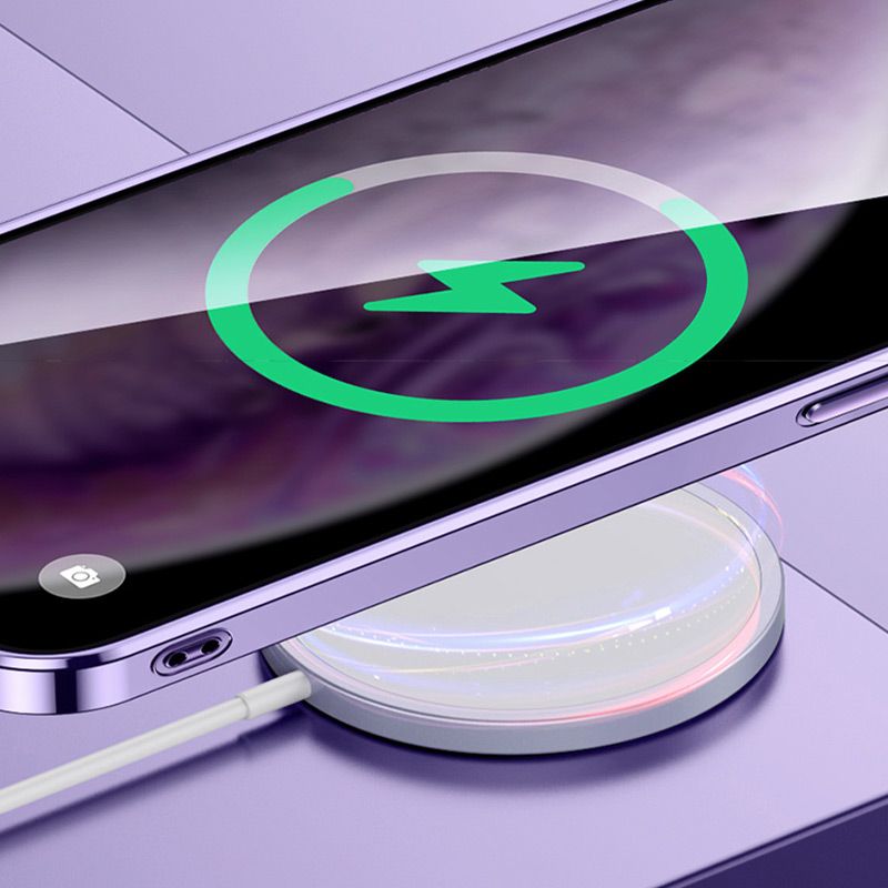 Калъф за телефон от галванизирана сплав с покритие за камера за iPhone