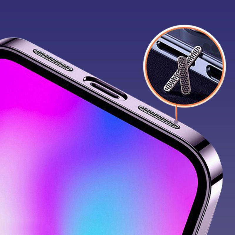 Калъф за телефон от галванизирана сплав с покритие за камера за iPhone