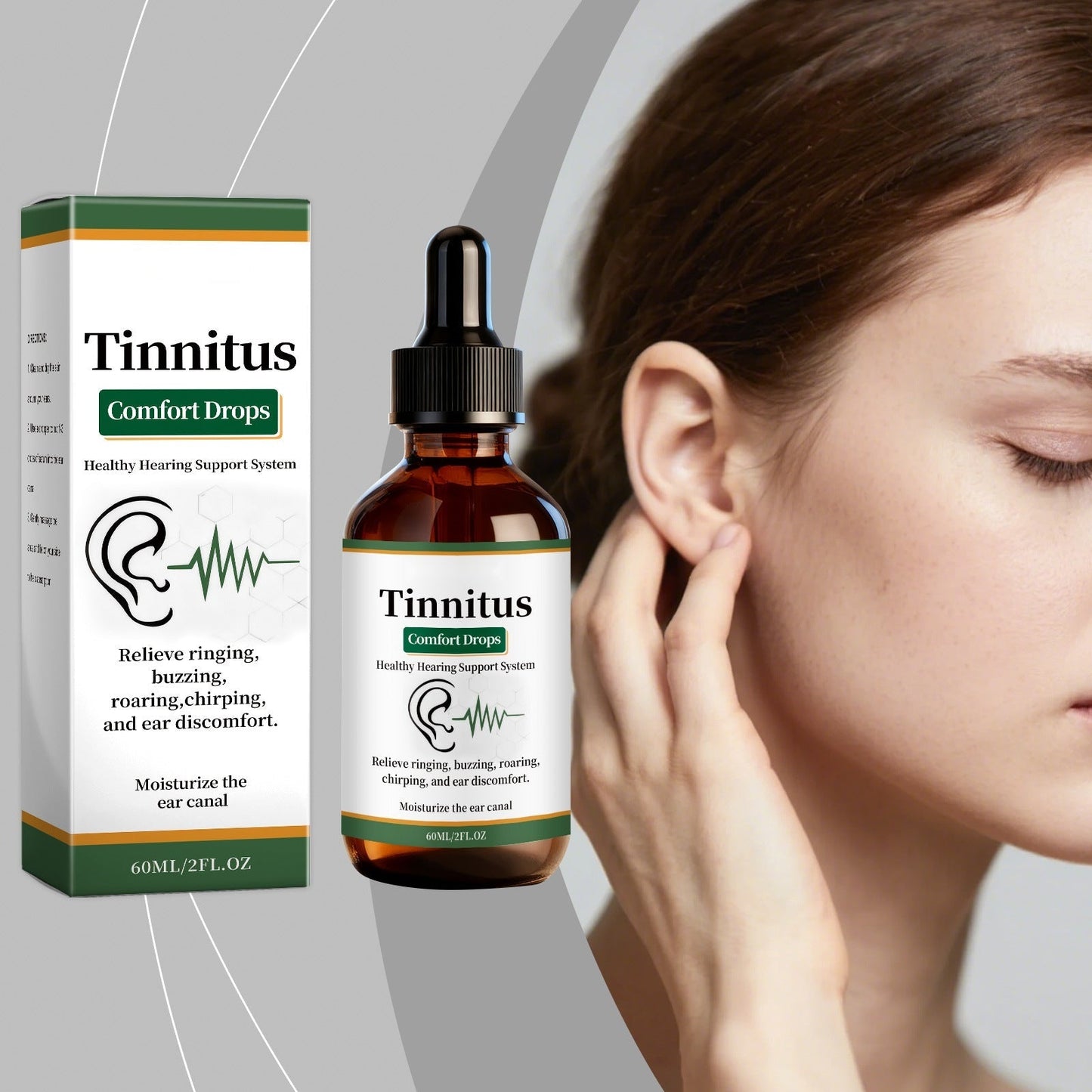 🌿 Gotas para los oídos: limpieza suave y alivio calmante para unos oídos sanos 🧼-ES