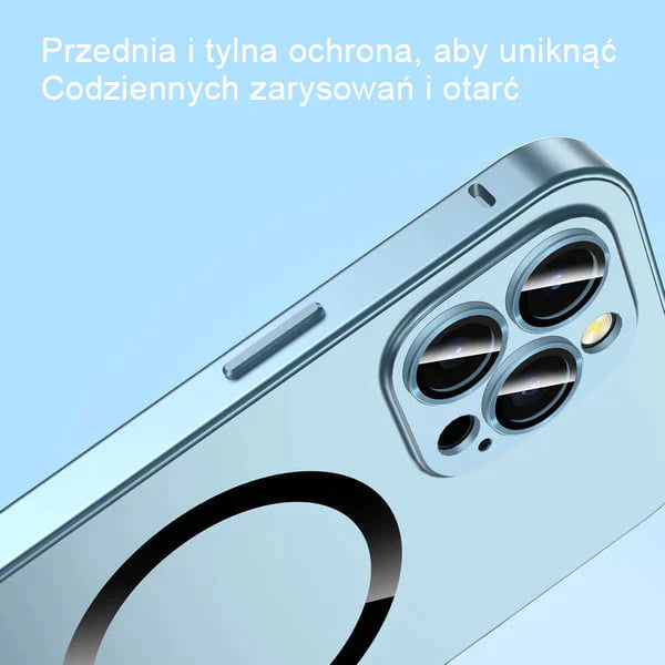 2 Магнитни алуминиеви матови калъфи за iPhone.