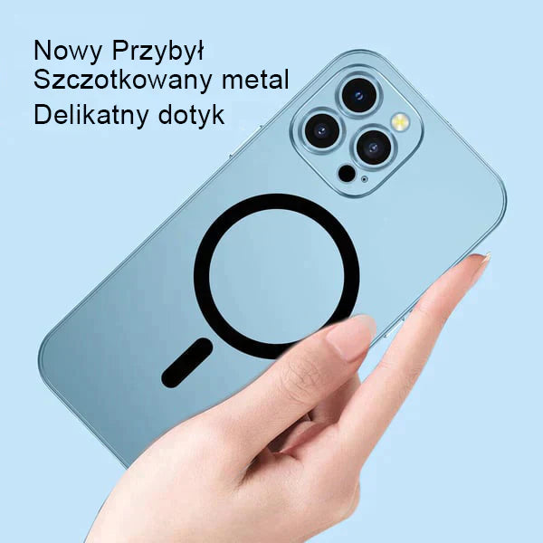 2 Магнитни алуминиеви матови калъфи за iPhone.