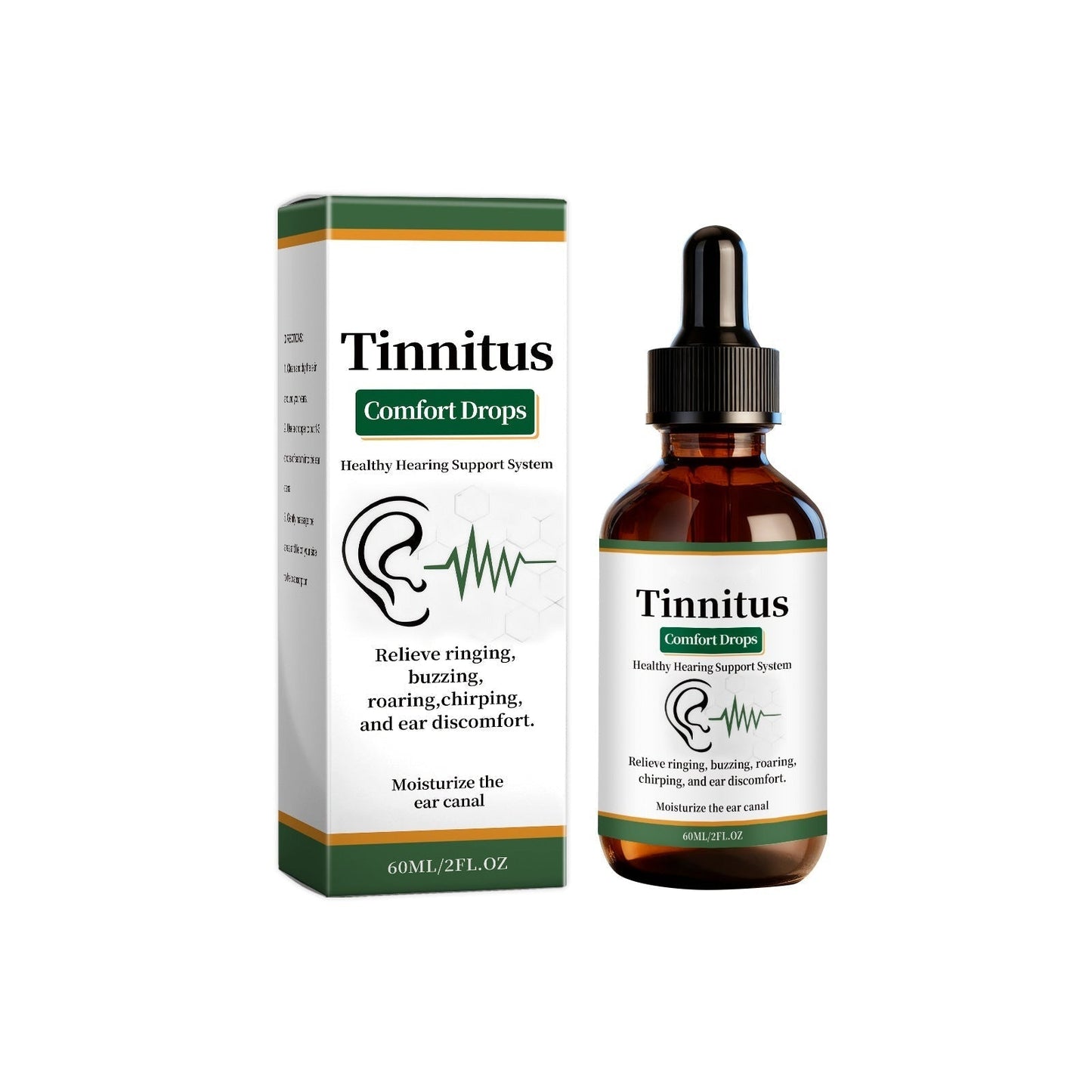 🌿 Gotas para los oídos: limpieza suave y alivio calmante para unos oídos sanos 🧼-ES