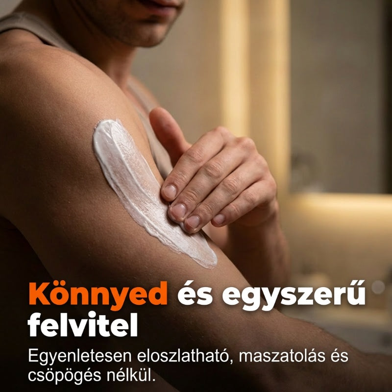 Nežna krema za odstranjevanje dlak za moške – brez draženja-SI