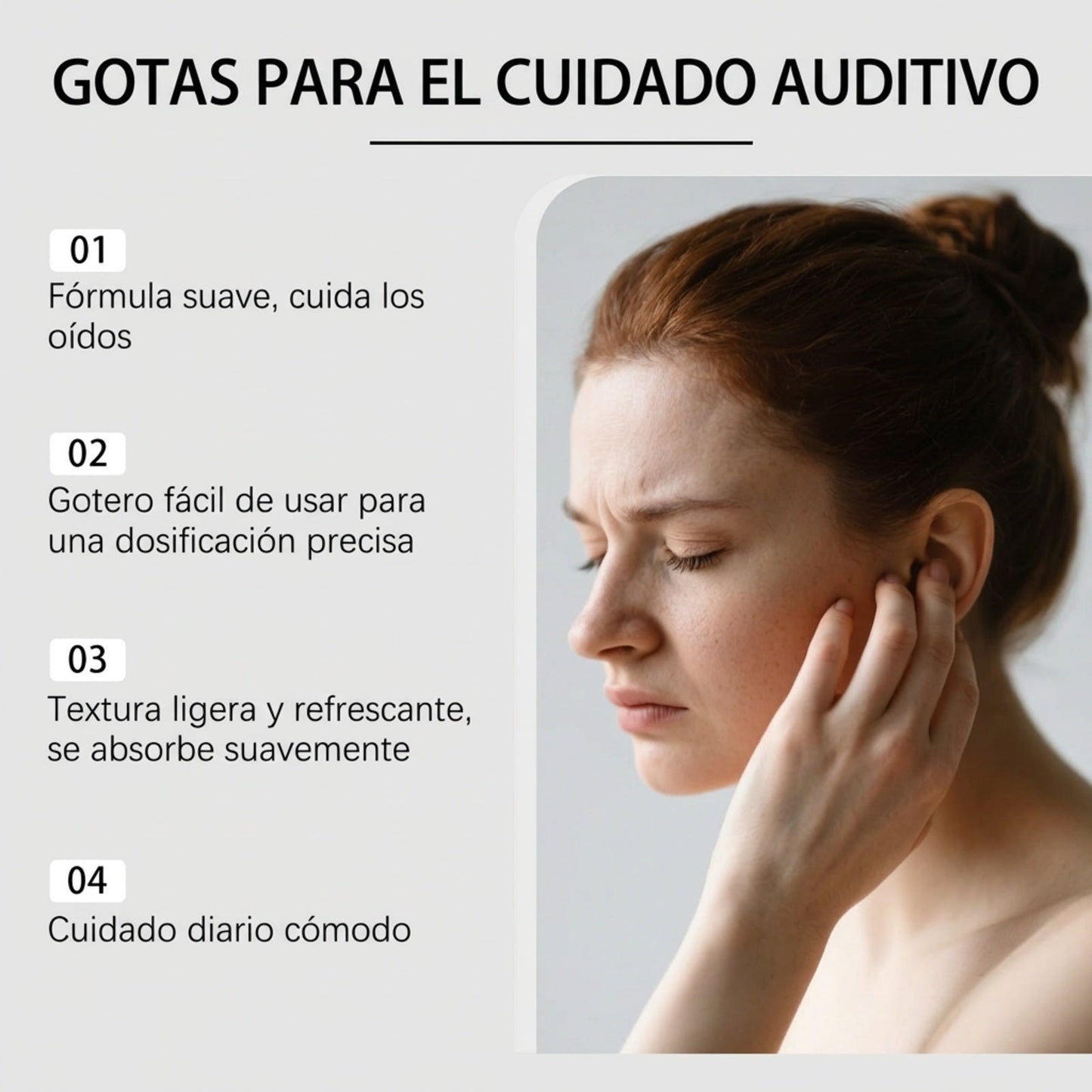 🌿 Gotas para los oídos: limpieza suave y alivio calmante para unos oídos sanos 🧼-ES
