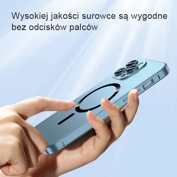2 Магнитни алуминиеви матови калъфи за iPhone.