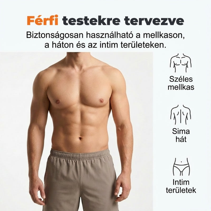 Nežna krema za odstranjevanje dlak za moške – brez draženja-SI