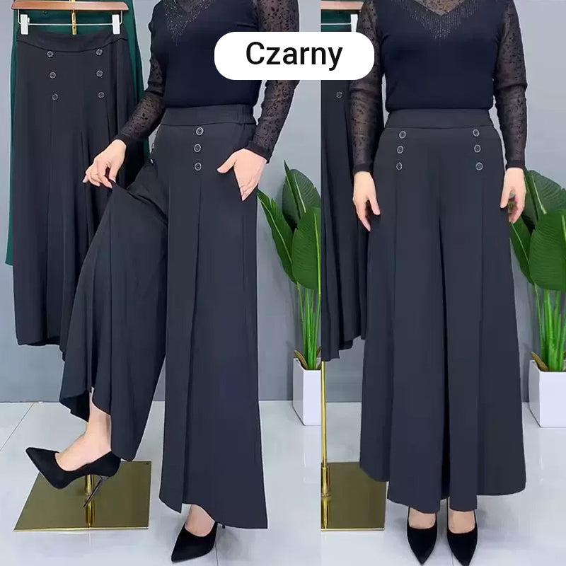 ✨Elegantne široke plisirane hlače