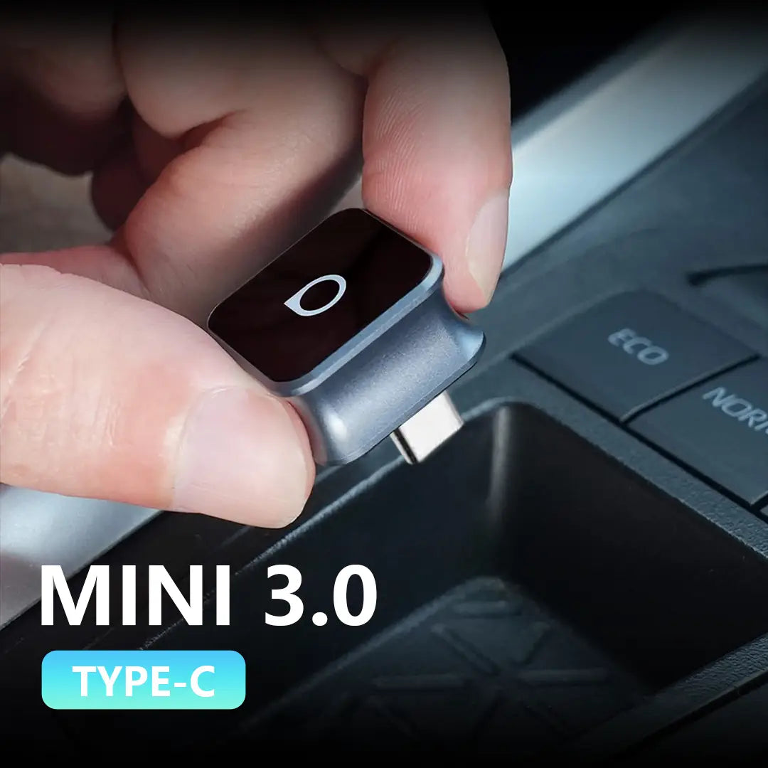 Безжичен CarPlay Android Auto адаптер Ottocast Mini 3.0 Ultra Cube