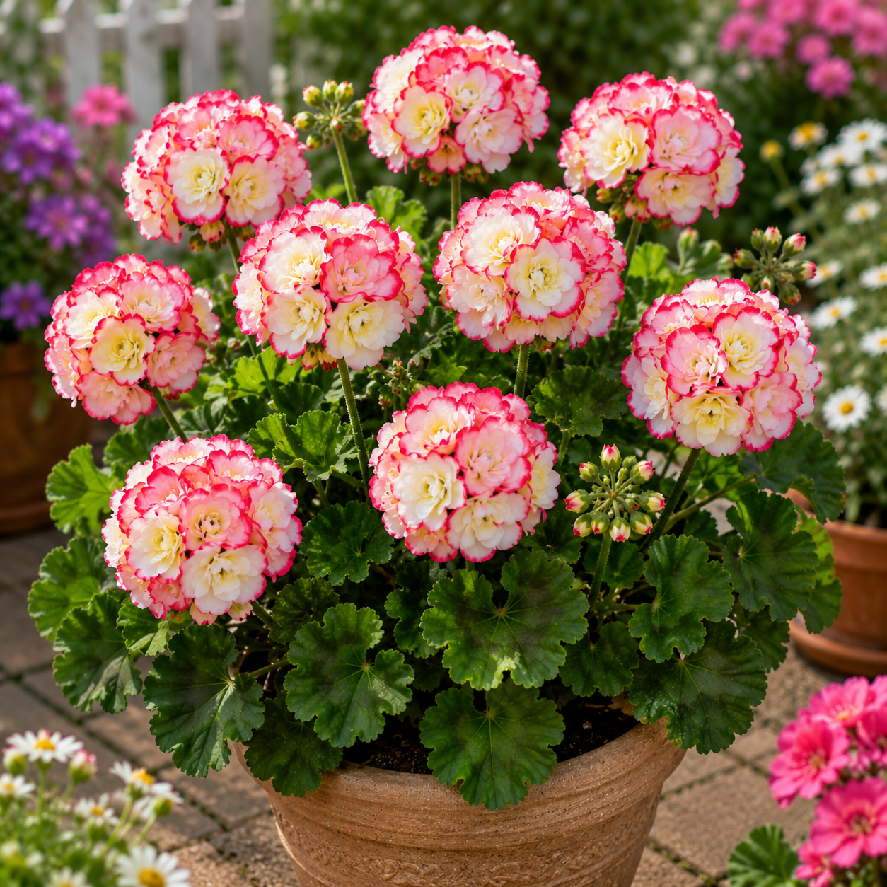 💜 Pom-Pom milžiniškų pelargonijų sėklos-LT