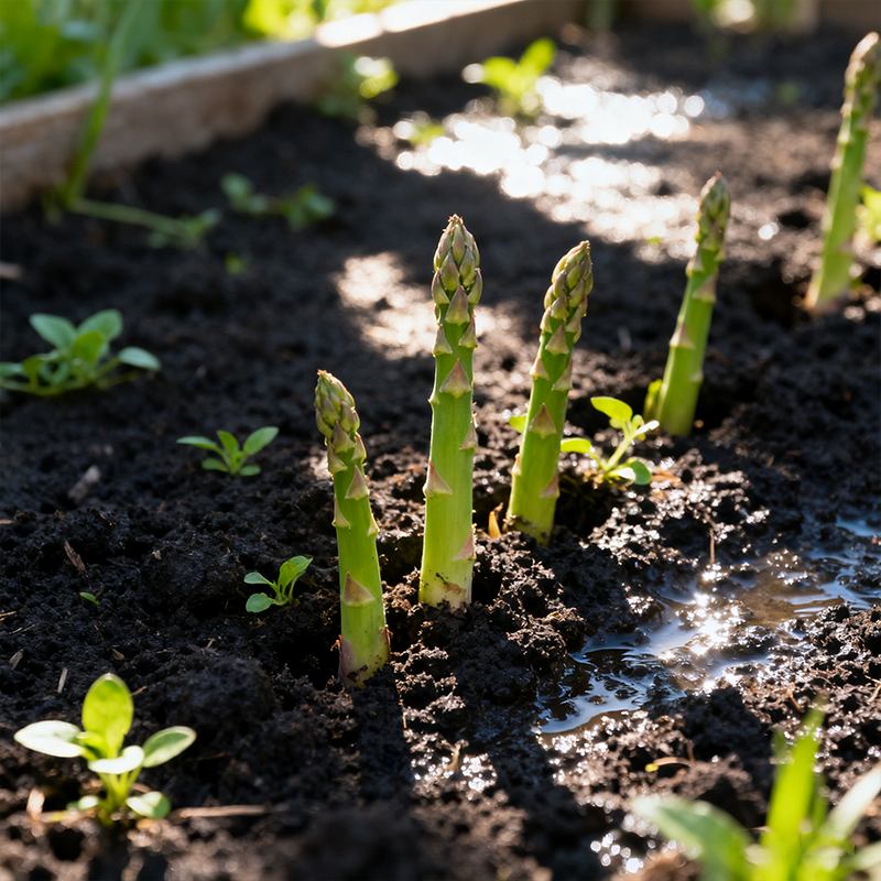 🌱 Отгледайте си собствени аспержи от семена - пресни, ароматни и дълготрайни 👑