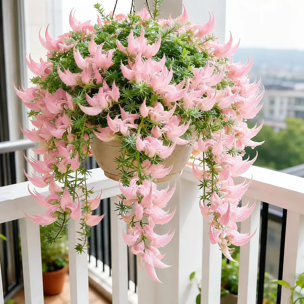 🌿🌸 Cebulki roślin pająka o dziobie papugi 🦜 Unikalne ulistnienie, łatwe w uprawie