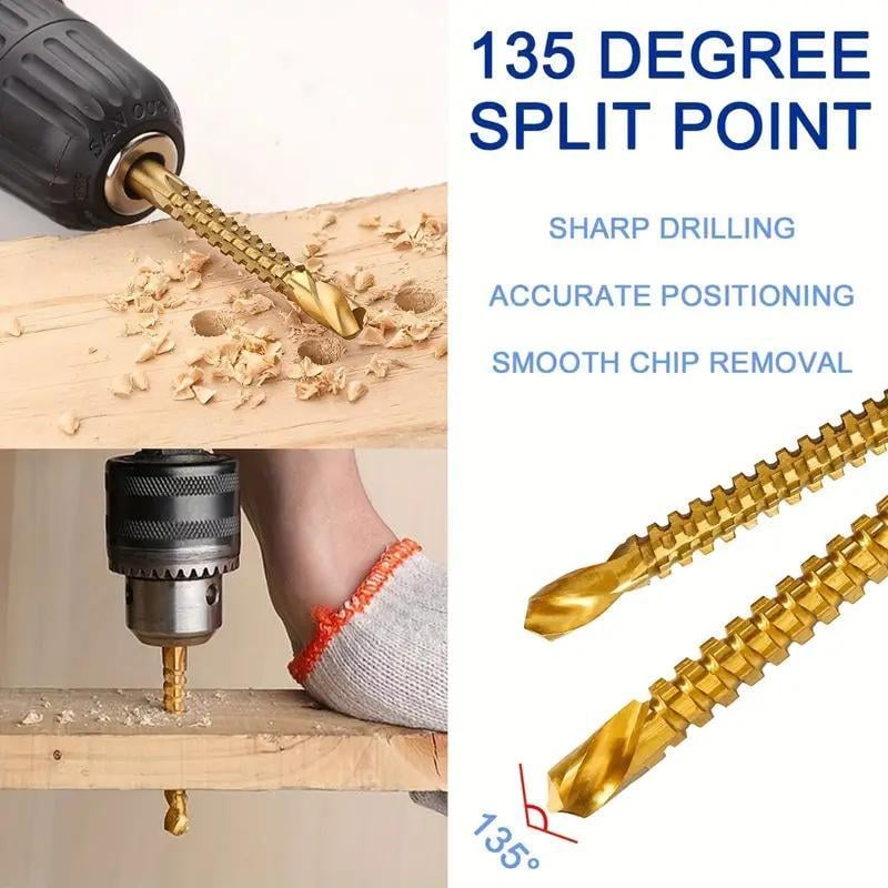 🔥Ograniczony czas✨6 sztuk w ofercie do obróbki metali do wiercenia