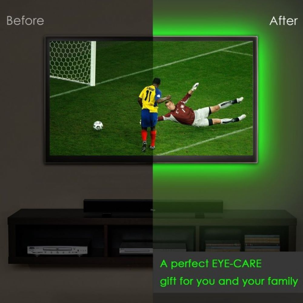 USB LED лента за телевизор