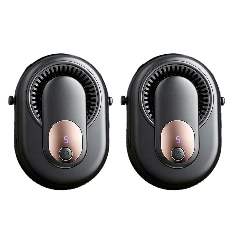 💨Časovno omejen 50 % popust🔋 Prenosni ventilator za pas 4 v 1 s 5 nastavitvami hitrosti in digitalnim LED zaslonom za hlajenje-SI