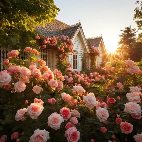 🌈 Висококачествени катерливи рози 🌹 Бързорастящи, лесни за грижа и много ароматни ✨ Перфектни за всяка градина