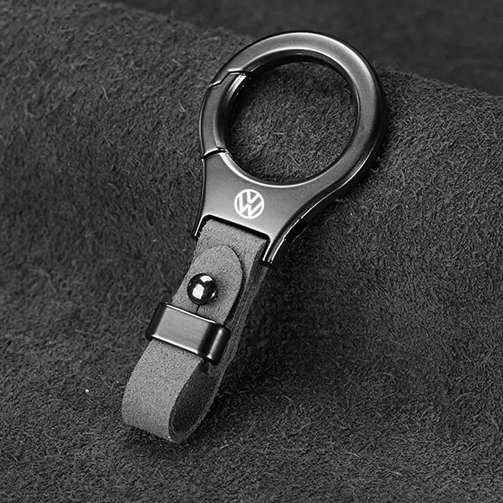 Oferta especial ✨50% de descuento ✨Llavero sencillo con logotipo de coche de gamuza-ES