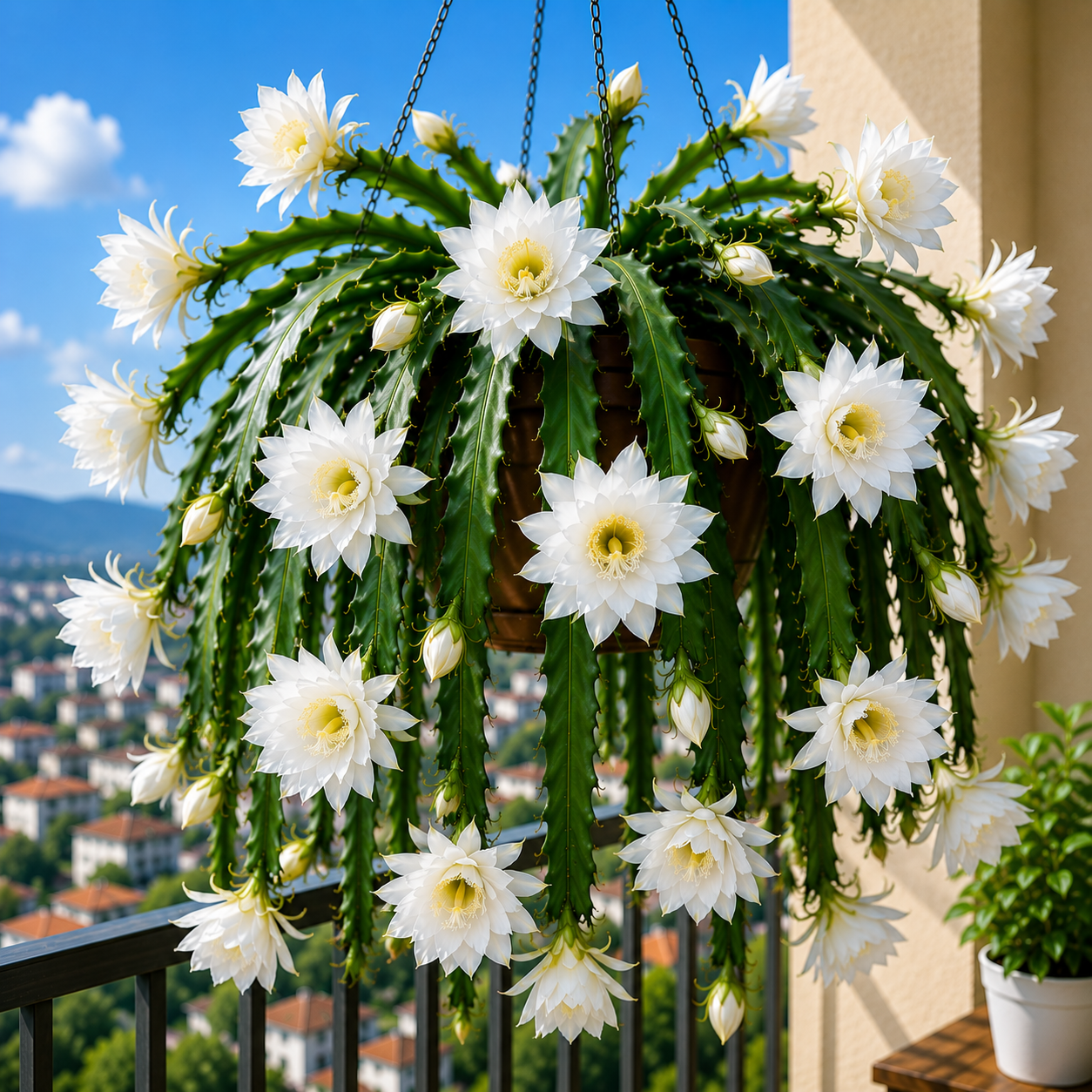 💫 Redki kaktus orhideje Epiphyllum 🌸 Redka roža, ki jo vsi občudujejo-SI