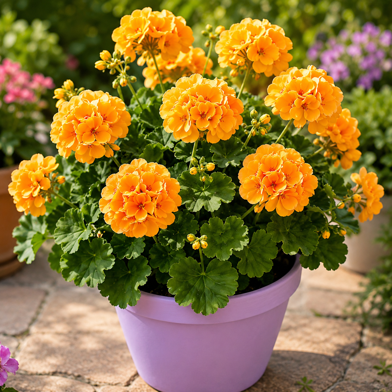 💜 Pom-Pom milžiniškų pelargonijų sėklos-LT