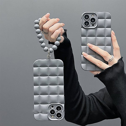Матирана перлена гривна за iPhone