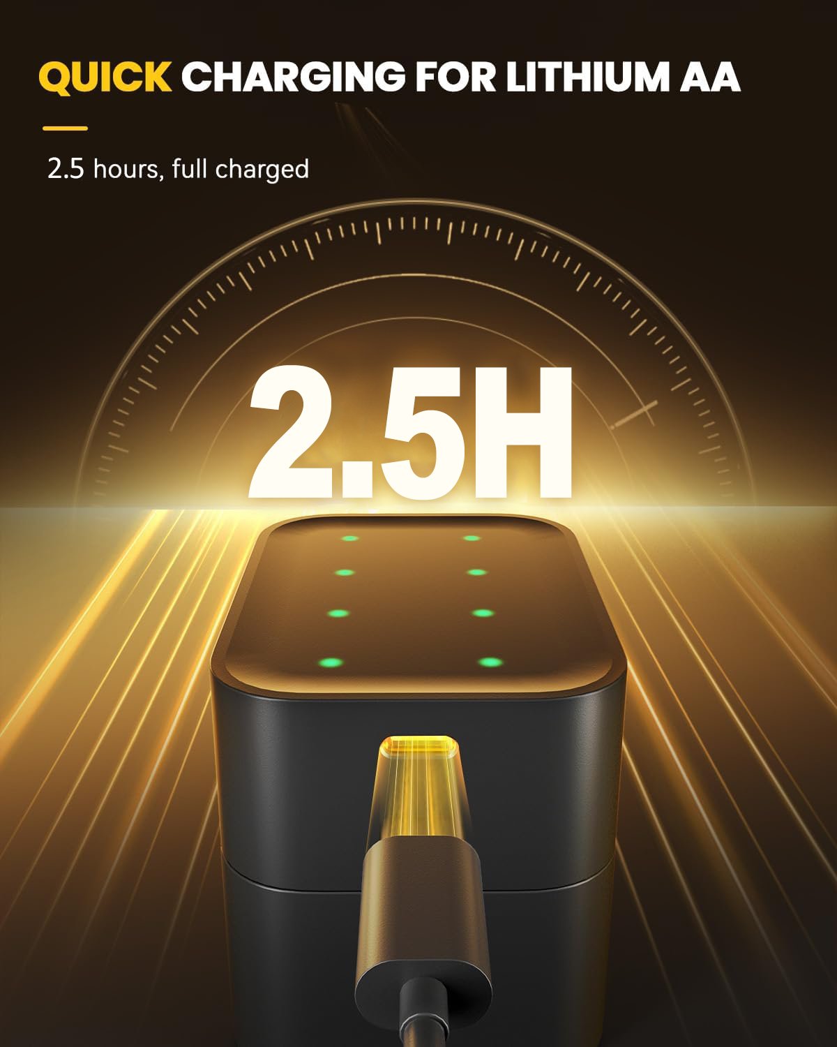 🔋Интелигентен зарядно устройство и кутия за съхранение на батерии 💡Защита срещу презареждане