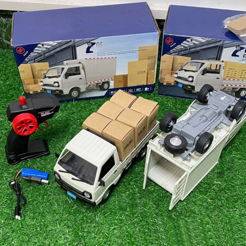 🔥🎁 Nuotoliniu būdu valdomas, įkraunamas konteinervežis 🎮🚚-LT