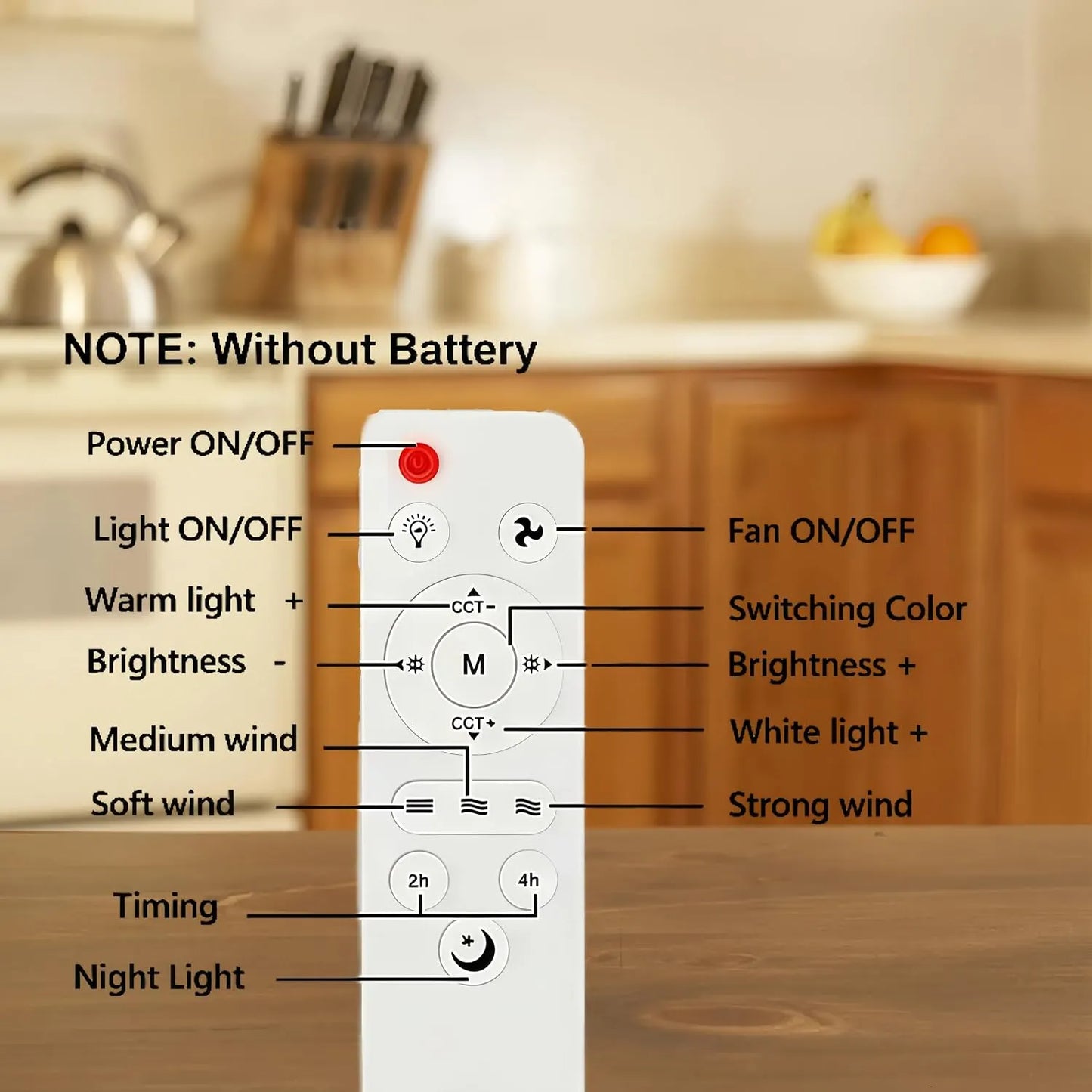 Moderna stropna lampa s ventilatorom i E27 navojem (model 2026) - tihi 2-u-1 LED ventilator s daljinskim upravljačem-HR