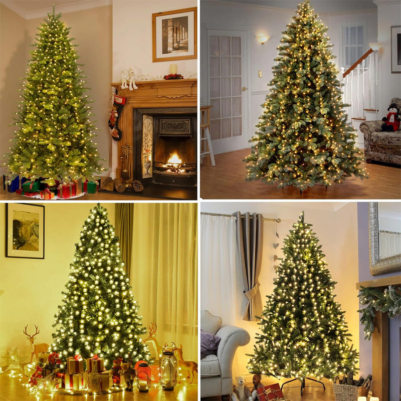 🎄 LED коледна лампичка за елха във формата на петолъчна звезда 🎄