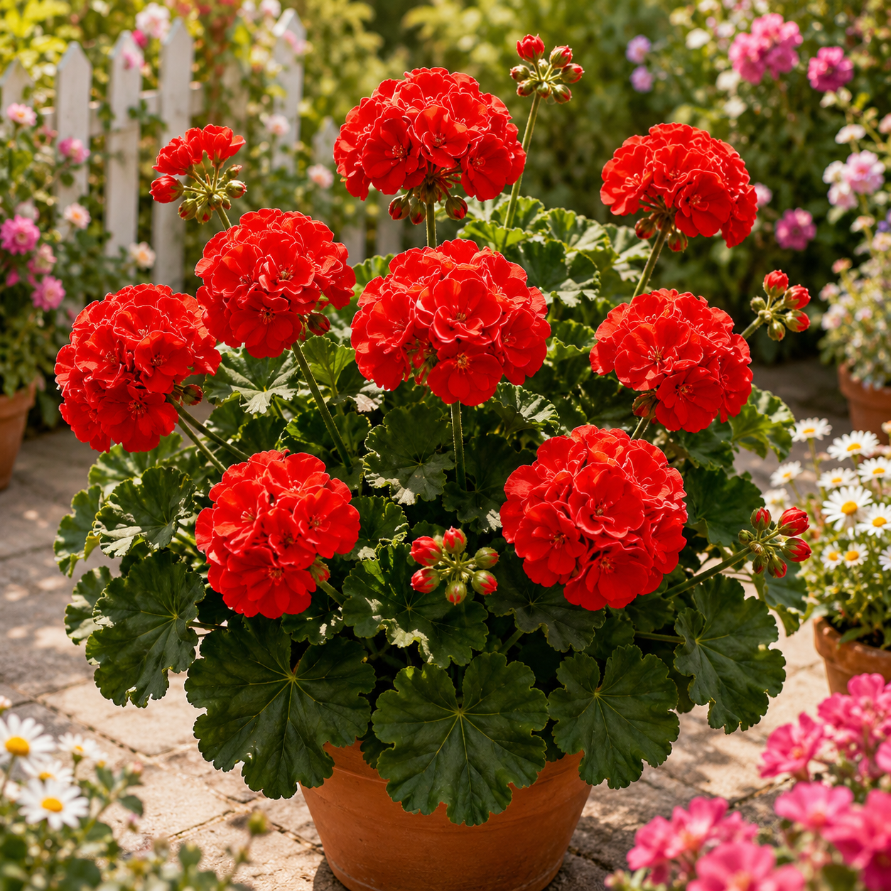 💜 Pom-Pom milžiniškų pelargonijų sėklos-LT