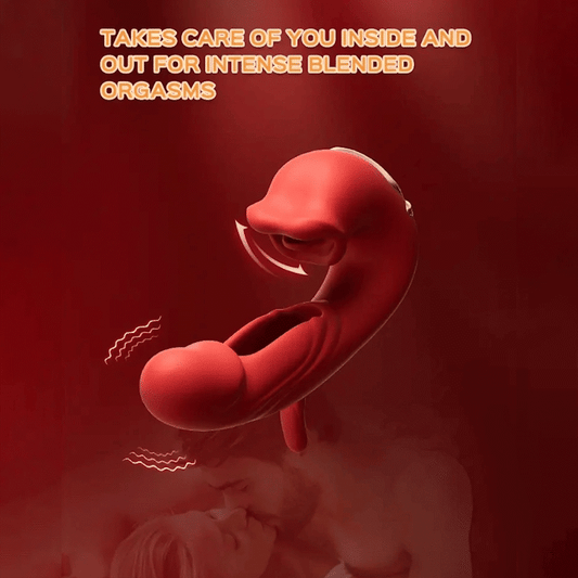 💥Ново през 2025 г. 💞 7 вибрации и 5 режима на люлеене - вибратор за G-точка