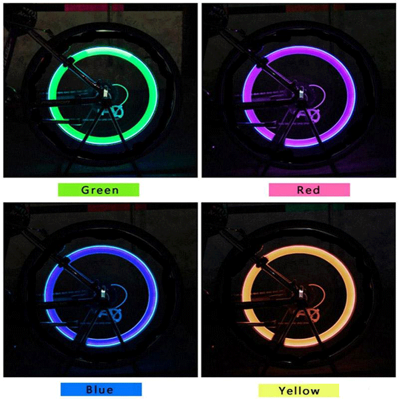 Водоустойчиви LED светлини за колела