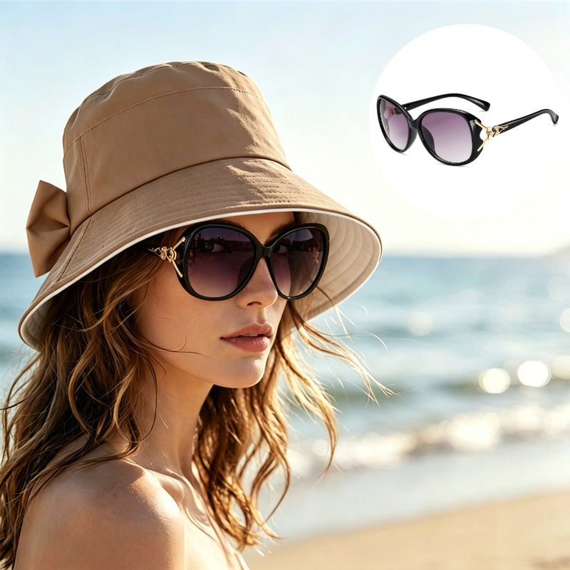 👒☀️Plataus krašto, varlyte surišta moteriška skrybėlė nuo saulės-LT