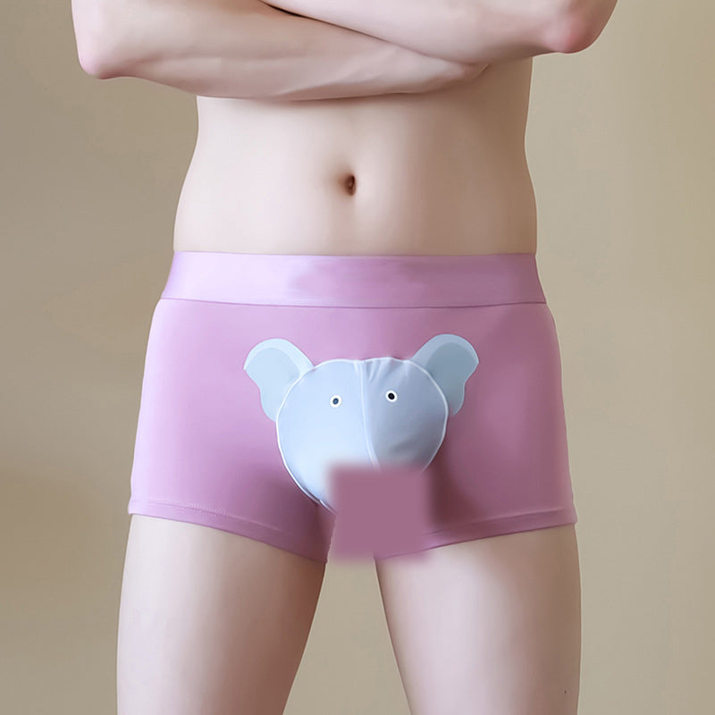 🐘Moške zračne boksarice s 3D-žepkom🩲