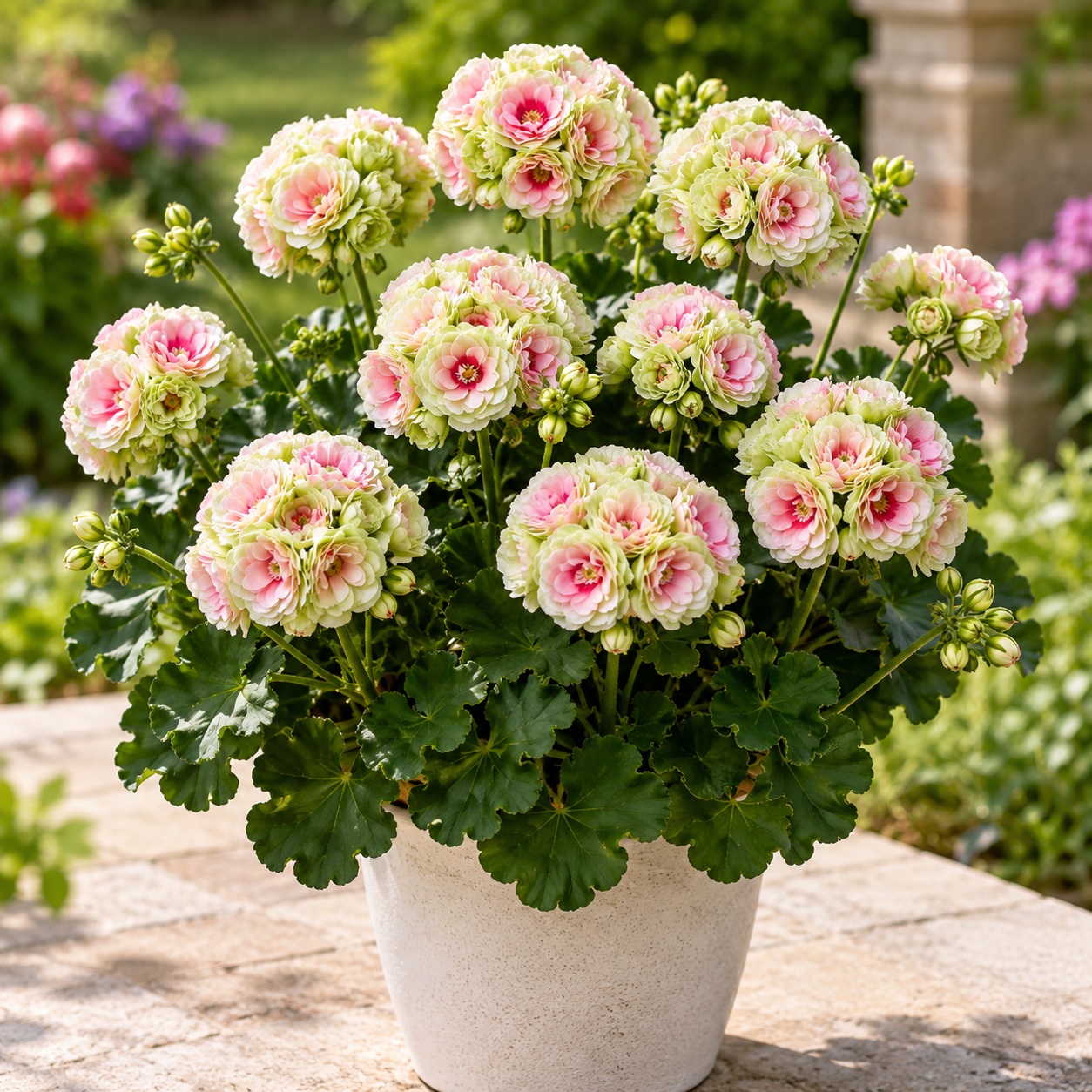 💜 Pom-Pom milžiniškų pelargonijų sėklos-LT