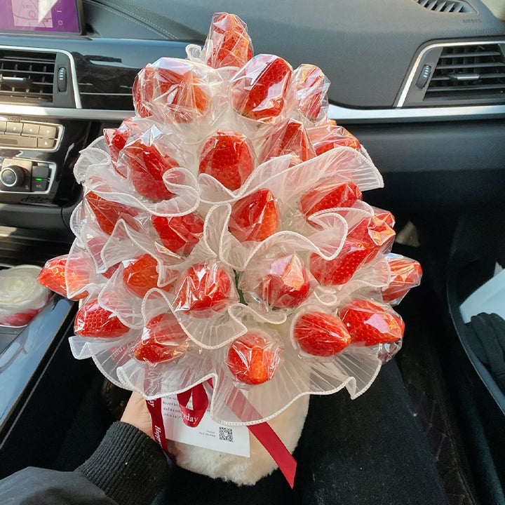 Sladké jahodové semienka s krémom z krajiny snov🍓-SK