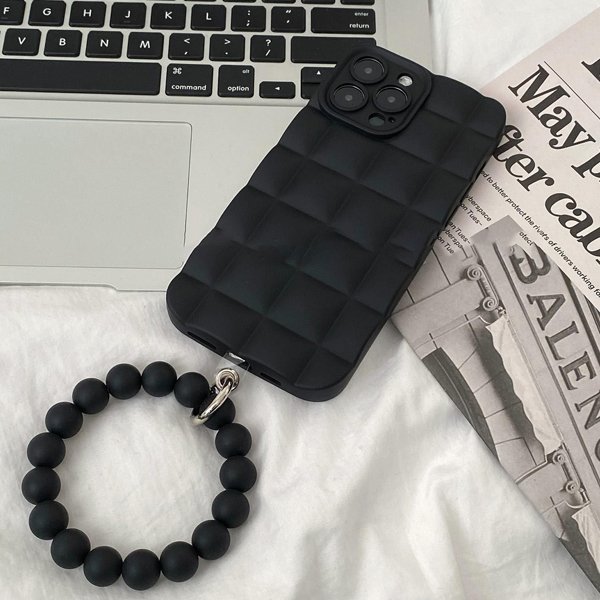 Матирана перлена гривна за iPhone