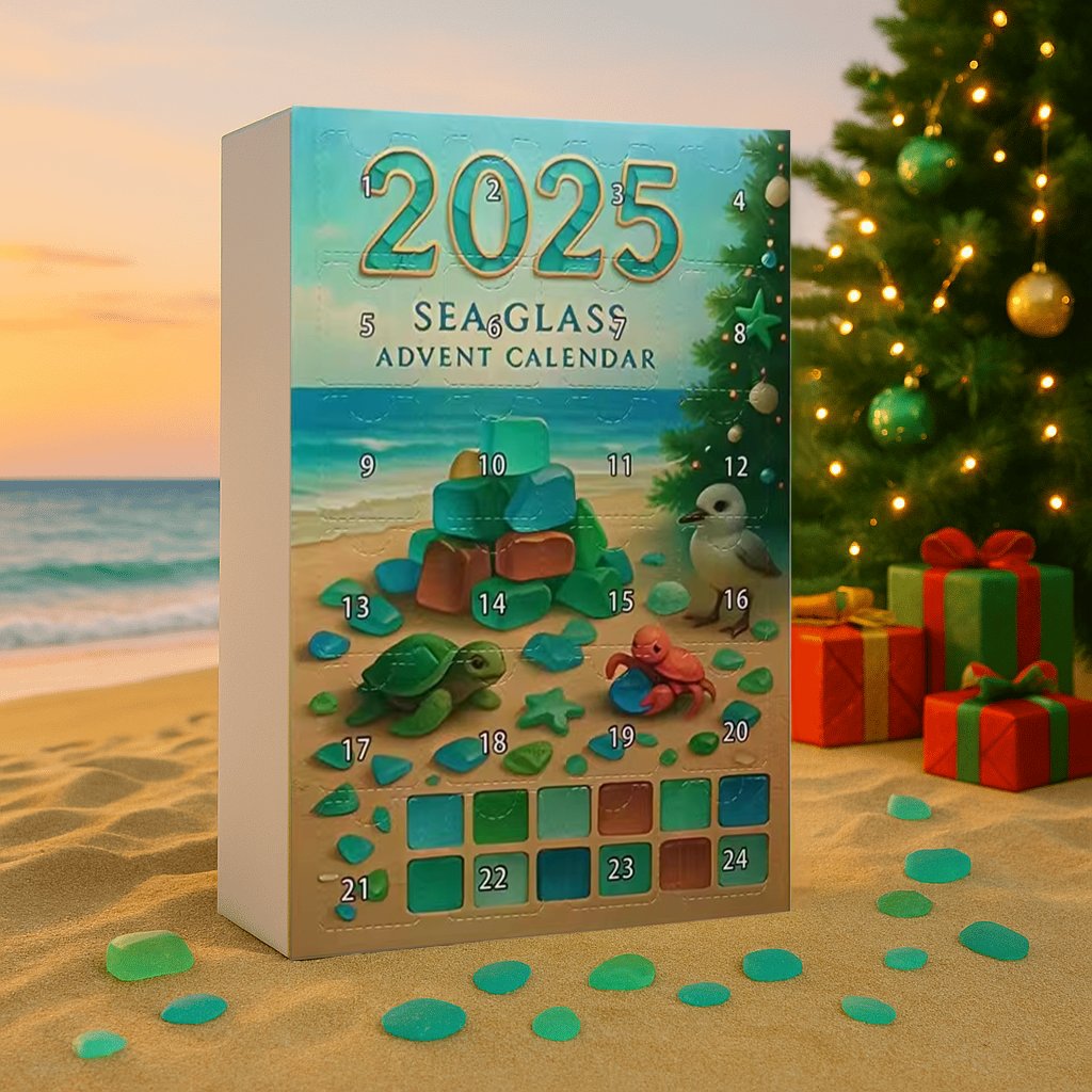 🌊✨Ακρυλικό Ημερολόγιο Advent με Εφέ Χριστουγεννιάτικου Δέντρου 🎄❄️-GR